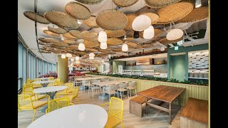 也太奢華了吧？開箱 Google 最大的餐廳！在Google新北板橋新辦公室