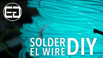 How to Solder EL Wire - Ellumiglow.com