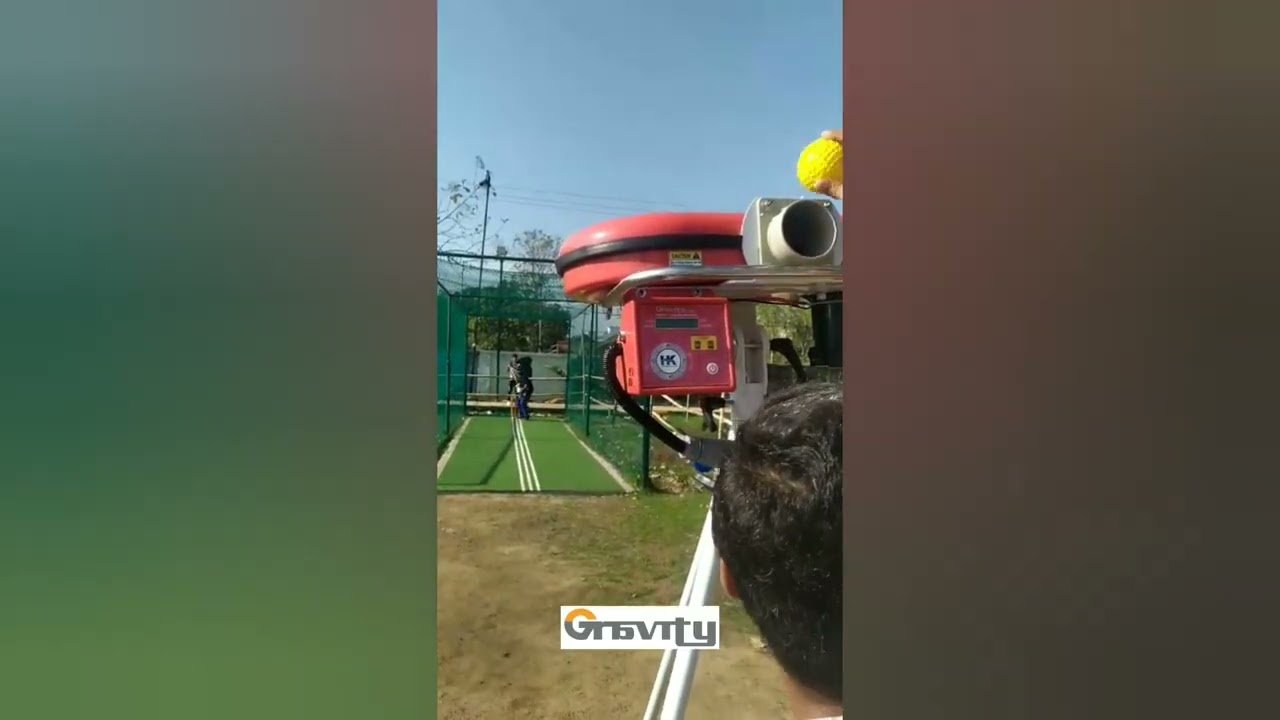 42nos Gravity bowling Machines supplied at Odisha Cricket Association Stadium 🏟 🏏🏆