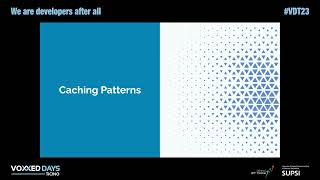 Caching patterns for lazy devs for lazy loading by Luigi Fugaro