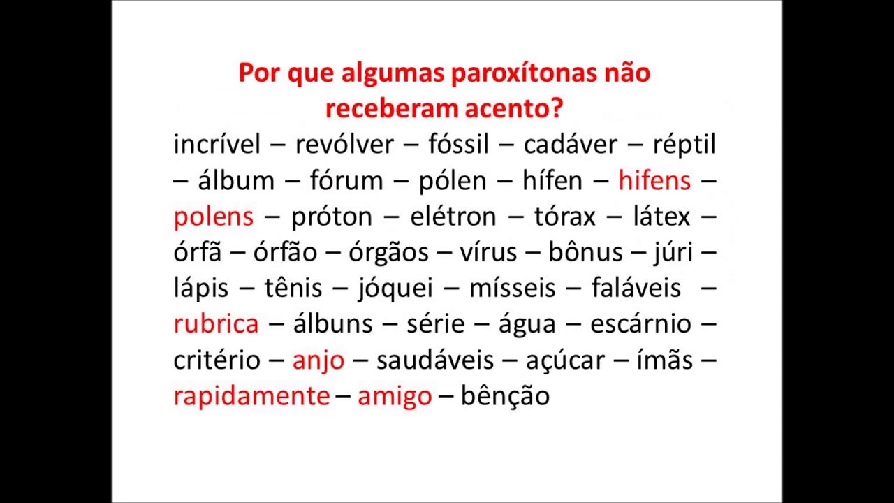 Por Que A Palavra Será é Acentuada - FDPLEARN