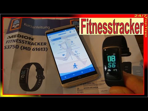 ALDI Angebot ✔ Fitnesstracker Medion S3750 [ MD61613 ] Unboxing App - einrichten & erster Eindruck