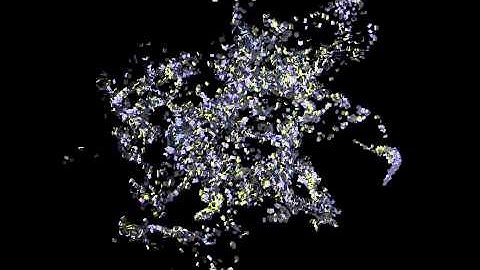 Blender: Dissolving Monkey.