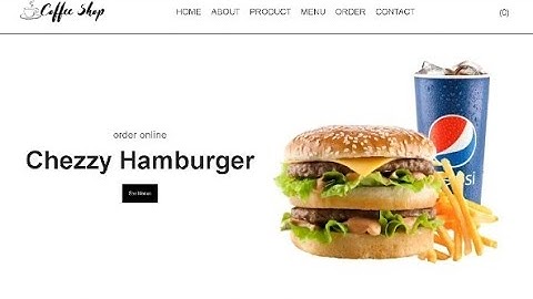 Coffee Shop Website using PHP & MySQL ☕ | Full Dynamic Website Project | PHP MySQL Tutorial |