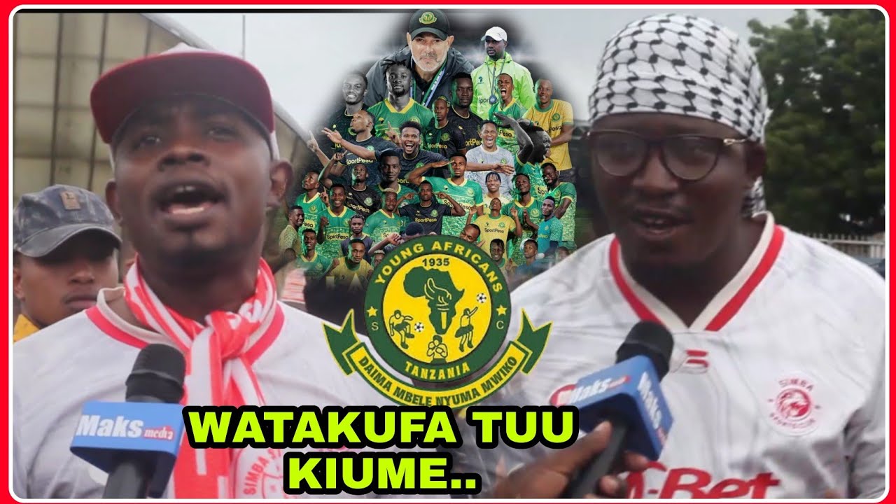 MASHABIKI WA SIMBA WAIBUKA KISA YANGA KUFUNGWA FAINAL NA USM TUMECHOKA ...