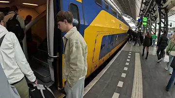 Travel Vlog: Amsterdam Centraal to Amsterdam Sloterdijk