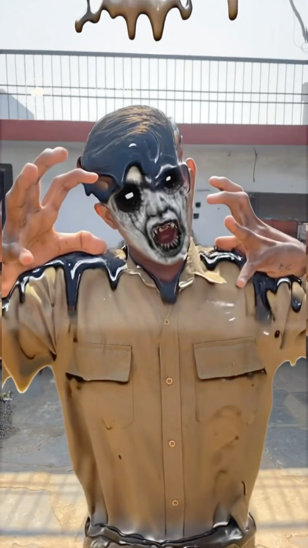 CHOTU KA GHOST POLICE #shorts @FACTFIREKING