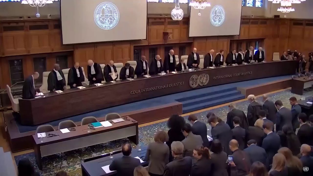 Icj Ruling ICJ delivers preliminary ruling over Gaza genocide concerns - YouTube