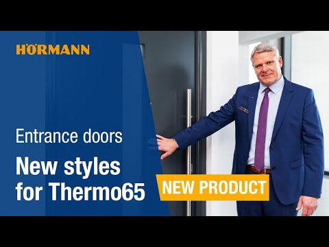 Modern entrance door designs for steel / aluminium entrance doors Thermo65 | Hörmann