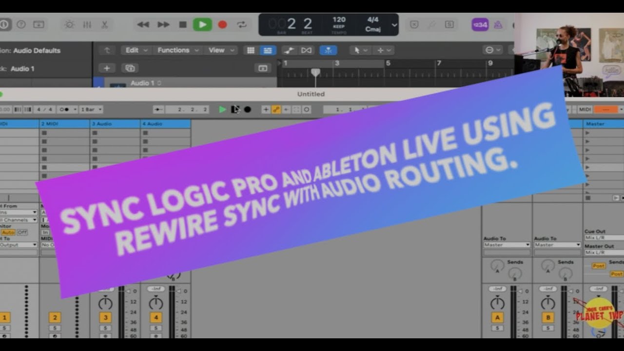 Record from Ableton Live into Logic Pro - YouTube