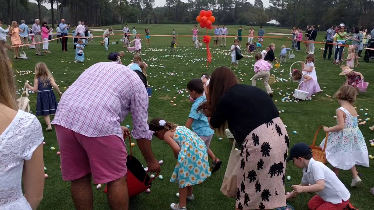 Sea Island Easter Egg Hunt YouTube