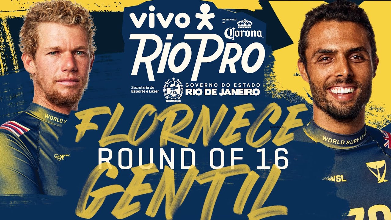 John John Florence vs Ian Gentil | VIVO Rio Pro - Round of 16 Heat Replay