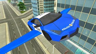 Police Flying Cars Futuristic Sim 3D - by Game Tap | Android Gameplay | screenshot 1
