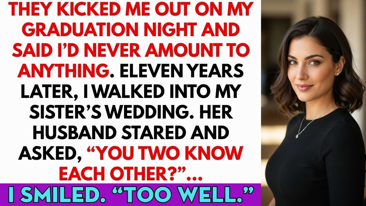 ••I Showed Up to My Sister’s Wedding After 11 Years... No One Knew Who I Really Was Until...•