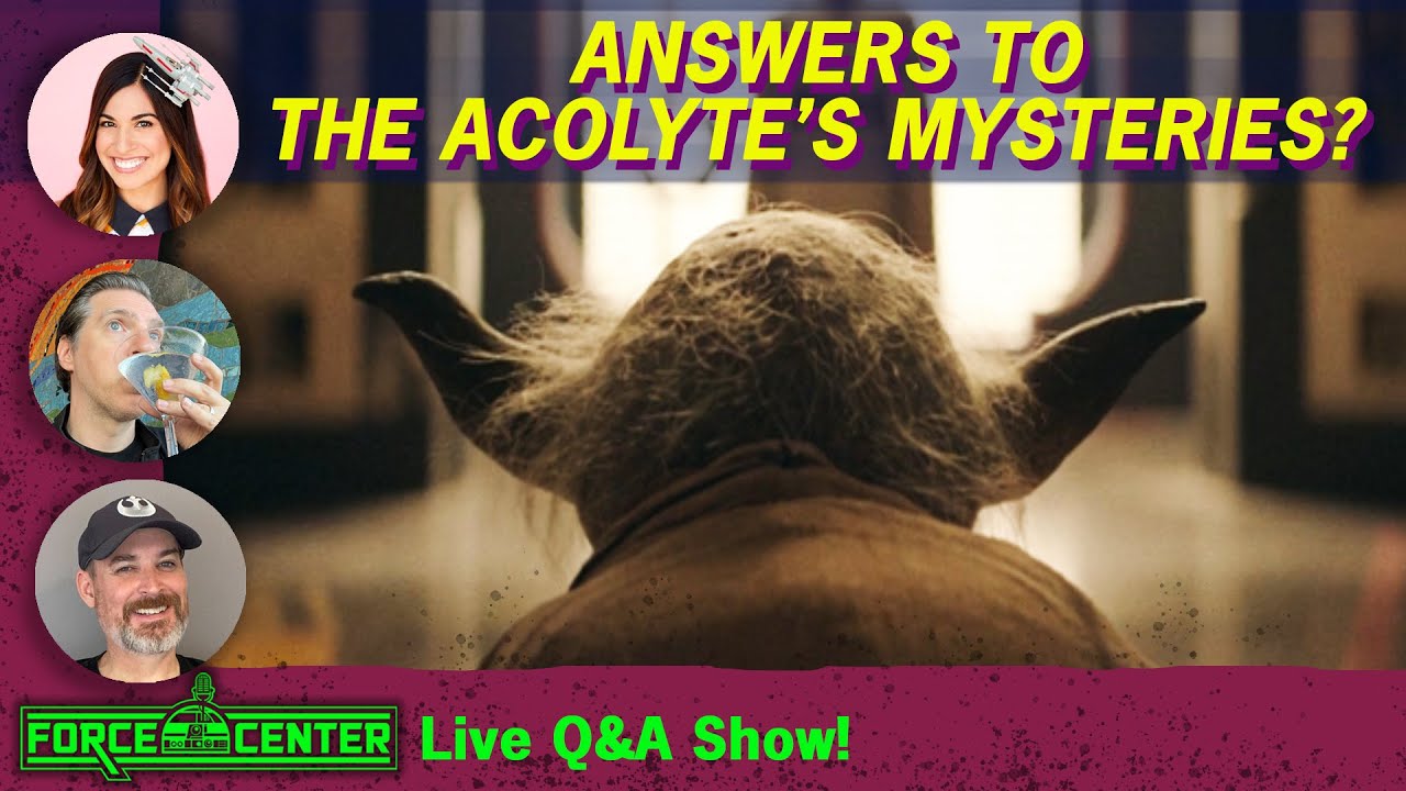 Will we get answers to The Acolyte's mysteries? | Star Wars Questions | ForceCenter LIVE