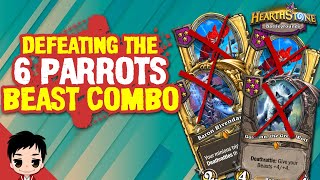 DEFEATING THE 6 PARROTS BEAST COMBO | Hearthstone Battlegrounds | GVeRaeveN