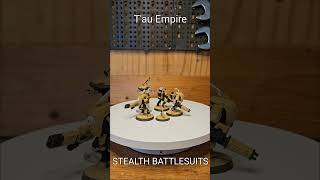 T'au Empire STEALTH BATTLESUITS #modelbuilding #tabletopgames #warhammer40k