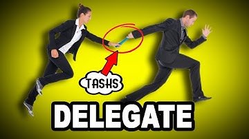 Learn English Words - DELEGATE - Meaning, Vocabulary with Pictures and Examples