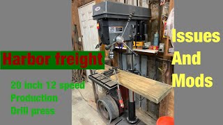 Harbor freight 20 inch 12 speed drill press