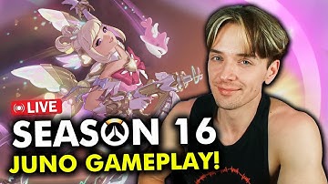 Overwatch 2 JUNO GAMEPLAY Competitive (Solo Queue)