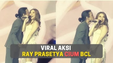 Viral Aksi Ray Prasetya Cium BCL di Atas Panggung