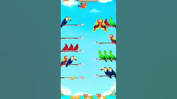 ✨️Bird sort color Game✨️ #chidiya#wala  #viral #video ✨️🕊🕊