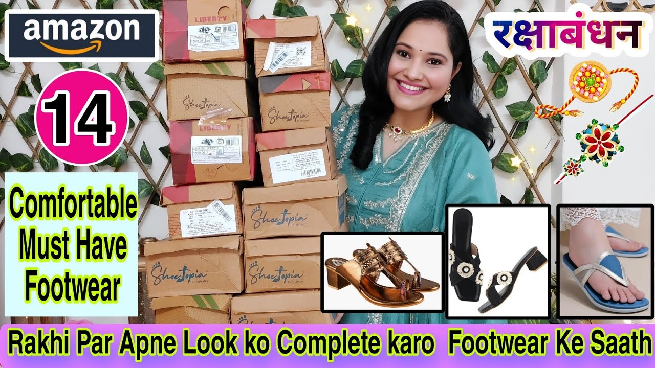 💖Huge 14 Amazon Footwear Haul💖Office/Party/Dailywear Footwears💖STARTS RS.429💖Amazon Sandels Haul