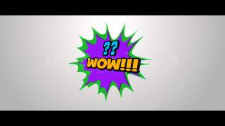 Free After Effects Opener Comic Bubbles After Effects Template