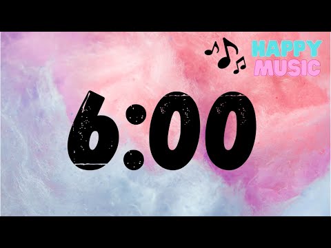 6 Minute Countdown Timer with Feel Good Music