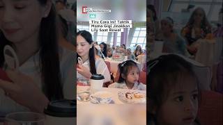 Cara Parenting Nagita Slavina Tenangkan Lily yang Mulai Rewel #shorts