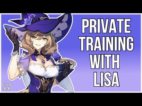 [F4A] Private Training with Lisa ASMR RP | Ghost of Springvale PART 3 | Genshin Impact ASMR
