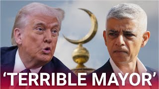 Thumbnail for Donald Trump rips into ‘terrible’ London Mayor Sadiq Khan over Sharia courts