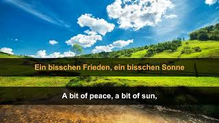 Nicole - Ein Bisschen Frieden (Lyrics English & German)