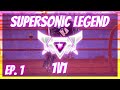 Grinding For My SSL REWARDS | SSL 1V1 EP. 1 | SUPERSONIC LEGEND 1V1 ROCKET LEAGUE