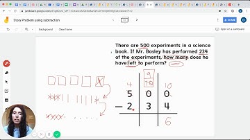 3 Digit Subtraction Story Problems With Sketching