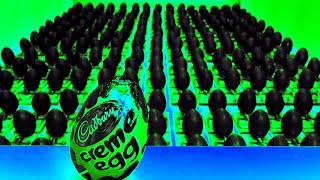 Cadburys Creme Egg - Here Today, Goo Tomorrow In Blackheliumchorded