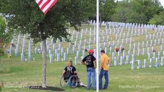 Dallas Fort Worth National Cemetary Memorial Day 2012