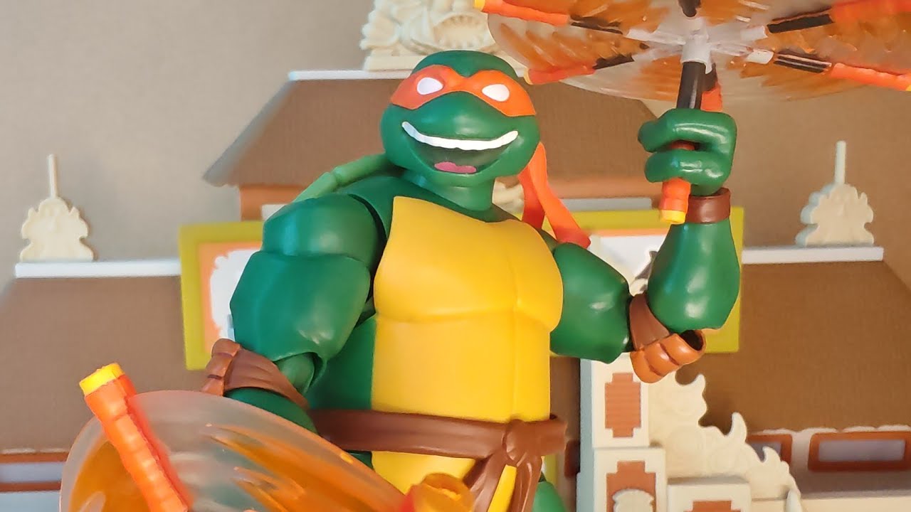Michelangelo 2003 Cartoon Teenage Mutant Ninja Turtles Super7