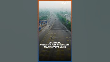 One Vehicle, One FASTag: What