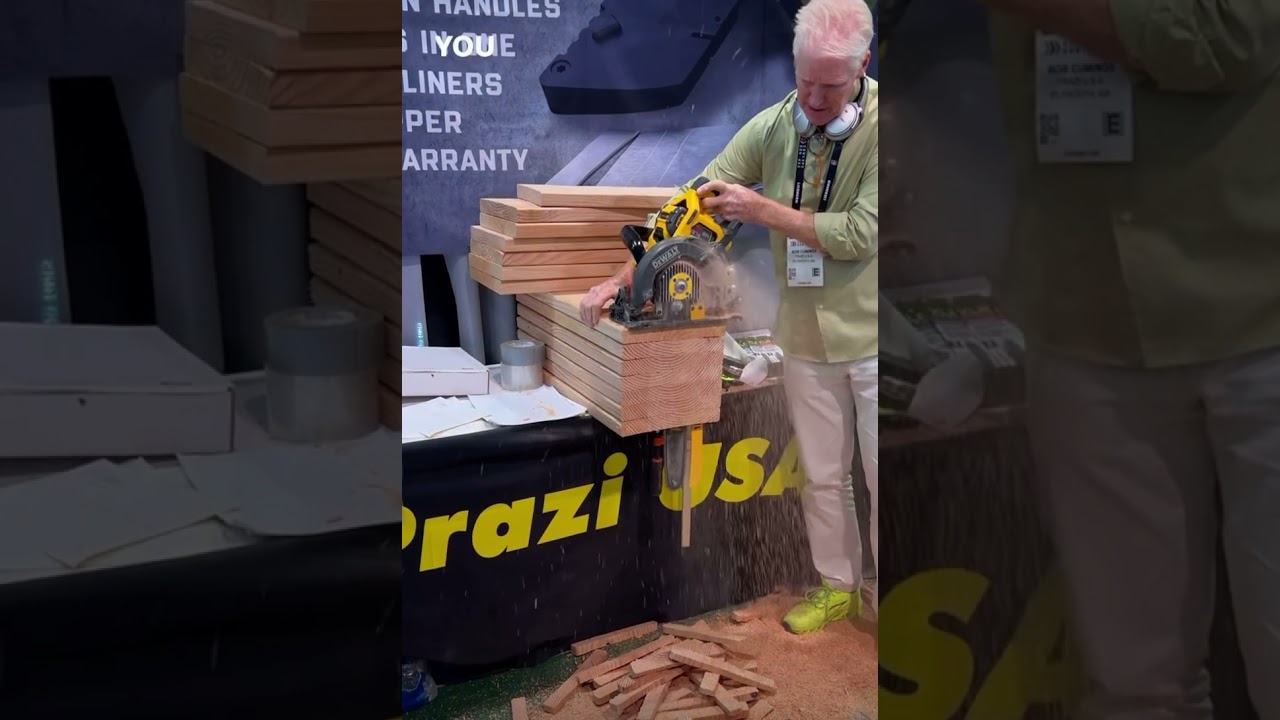 Amazing, Chainsaw adapter for skill saw.