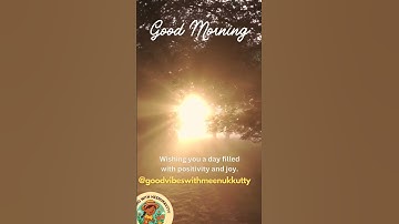✨ Good Morning! ☕❤️ #motivation #positivevibes #goodvibes #goodvibeswithmeenukkutty #shorts #morning