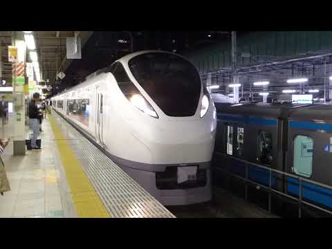 E657系 夜の東京駅発車 上野東京ライン