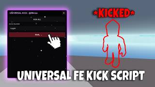 Roblox FE Kick All - SCRIPT