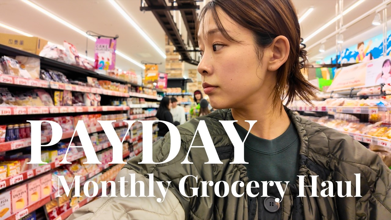 Monthly Grocery Shopping in Japan🇯🇵 | After Payday