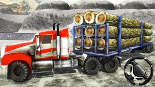 Mega Logging Truck Simulator - Offroad Hill Driver Cargo 3 | Android Gameplay screenshot 1