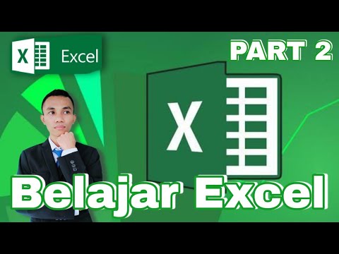 Belajar Excel Dasar dari Nol Part 2 - Tutorial Excel Pemula - YouTube