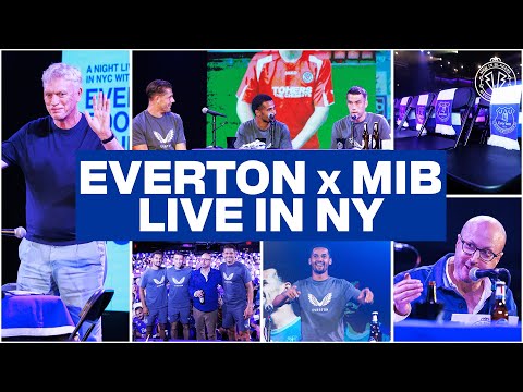 A Night w/ Everton Football Club ft. David Moyes, Séamus Coleman, Iliman Ndiaye, & James Tarkowski