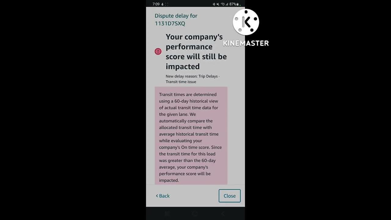 Amazon Relay How to file a Performance Dispute. YouTube