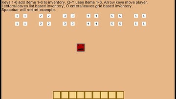 Dev Assets - inventory example clip