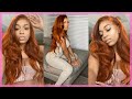 THE PERFECT GINGER HAIR COLOR FOR MELANIN WOMEN! Ft Lumiere hair mall